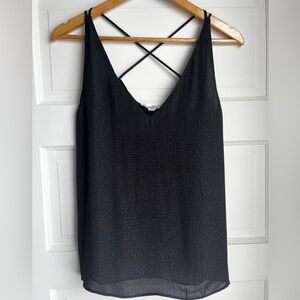 Chelsea28 Black Camisole Top